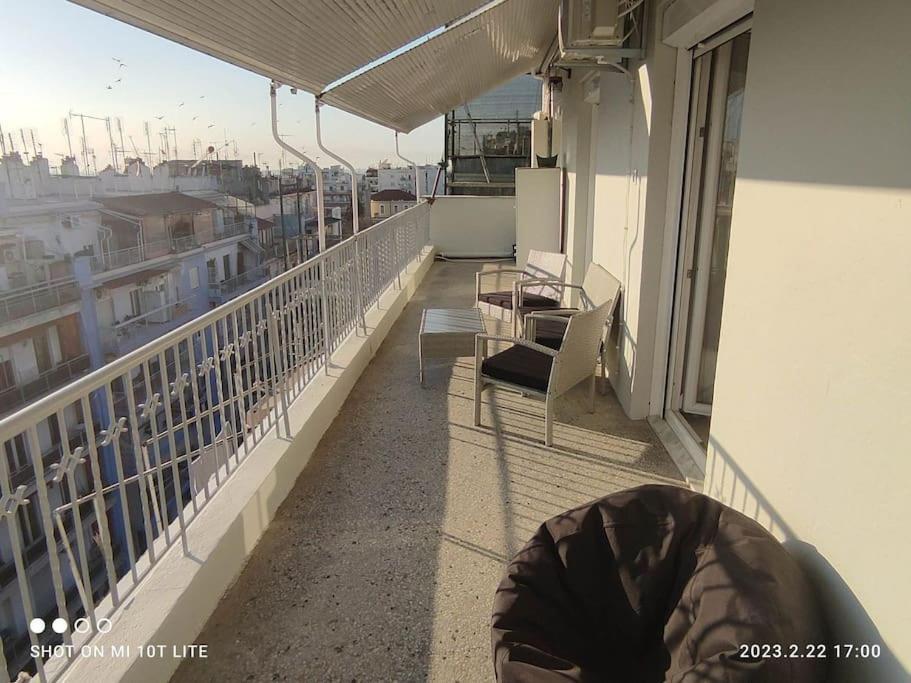 Aigli Sea View Appartement Thessaloniki Buitenkant foto