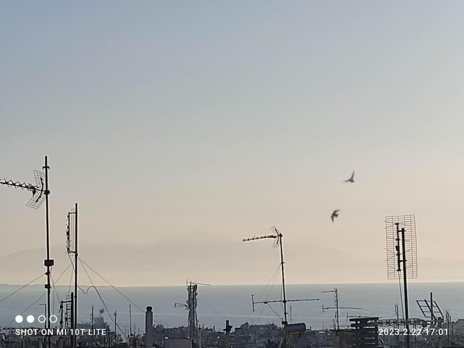 Aigli Sea View Appartement Thessaloniki Buitenkant foto