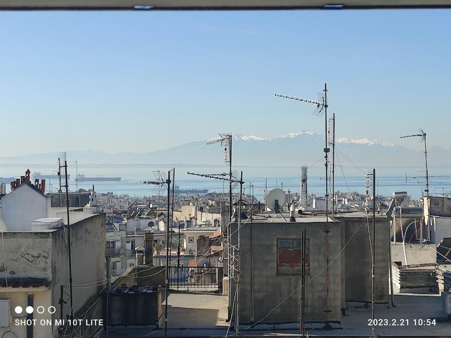 Aigli Sea View Appartement Thessaloniki Buitenkant foto